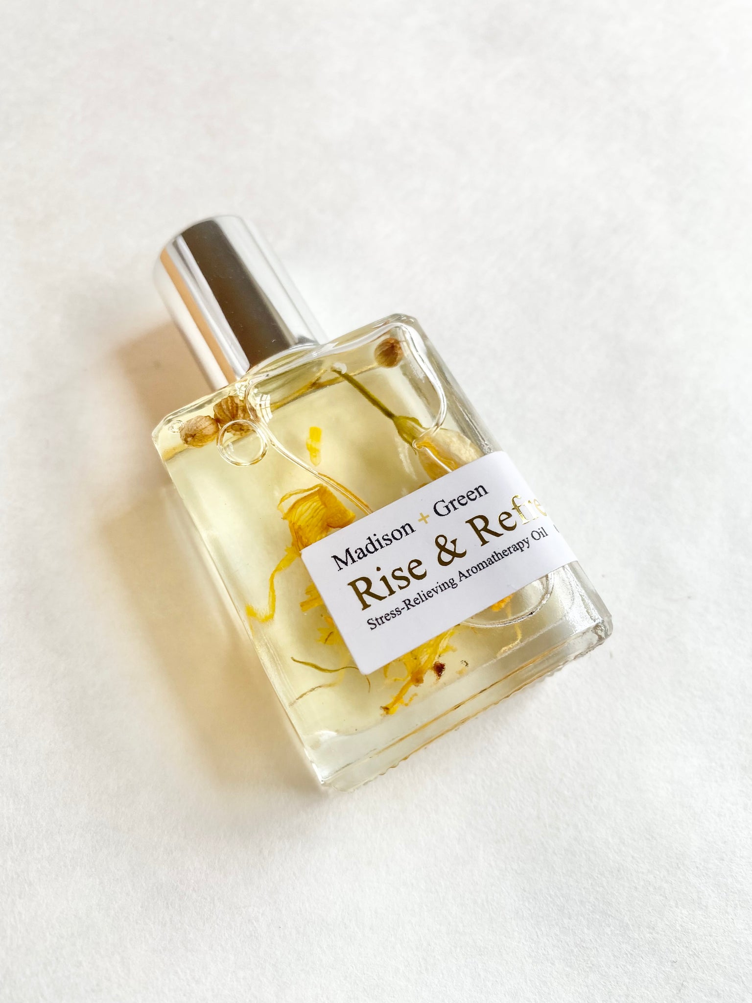 "Rise & Refresh” Stress-Relieving Aromatherapy Body Oil