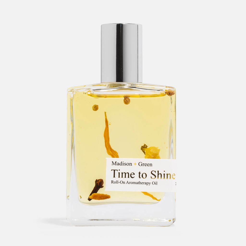 "Time to Shine” Stress-Relieving Aromatherapy Body Oil