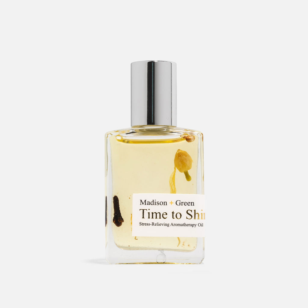 "Time to Shine” Stress-Relieving Aromatherapy Body Oil